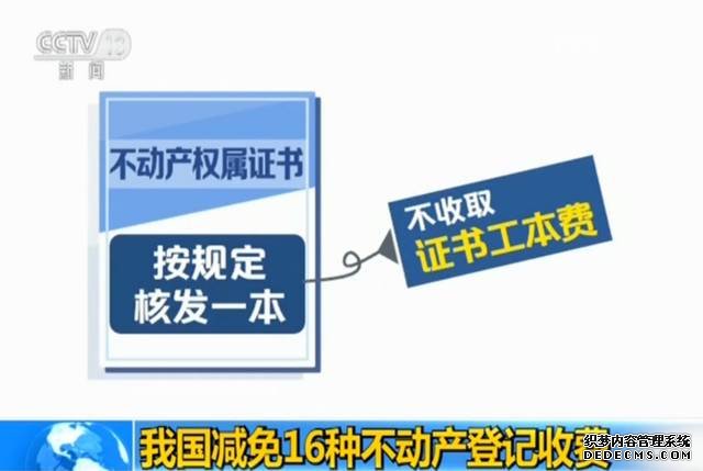 這16項(xiàng)收費(fèi)即將減免，與你的房子、宅基地有關(guān)